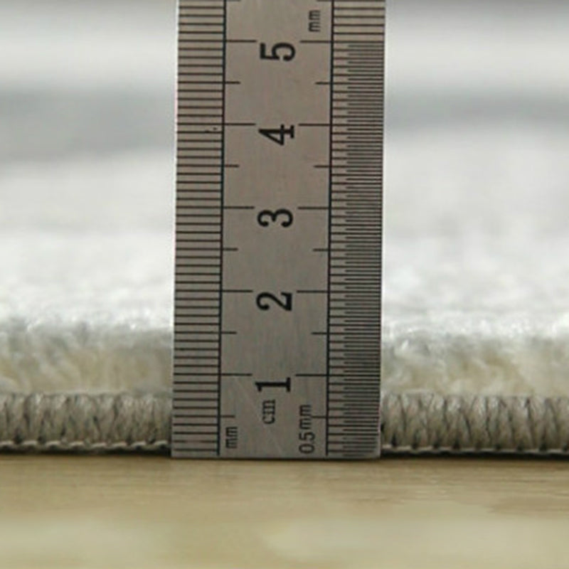 Stylish Modern Rug Geometric Pattern Polyester Area Rug Anti-Slip Easy Care Carpt for Living Room