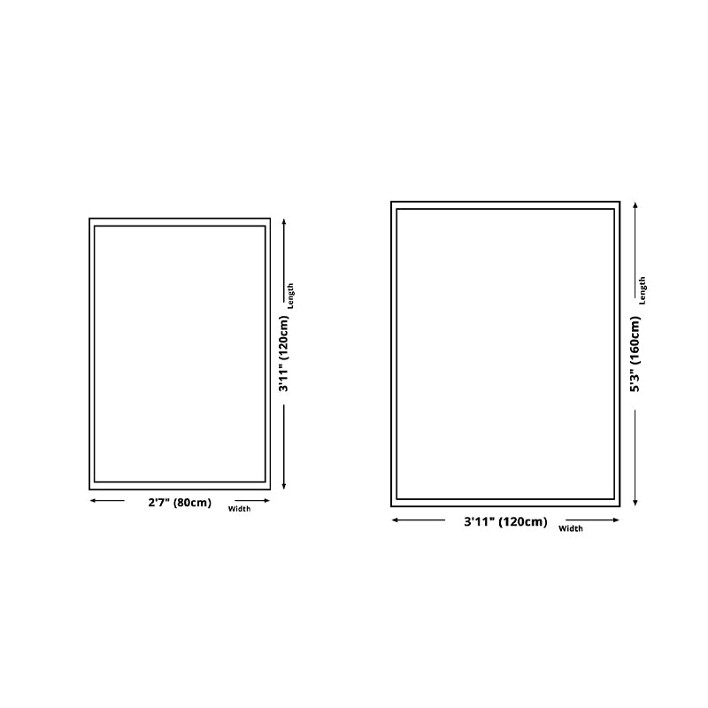 Modern Plaid Print Area Carpet Black Polyester Area Rug Non-Slip Backing Rug for Home Decor