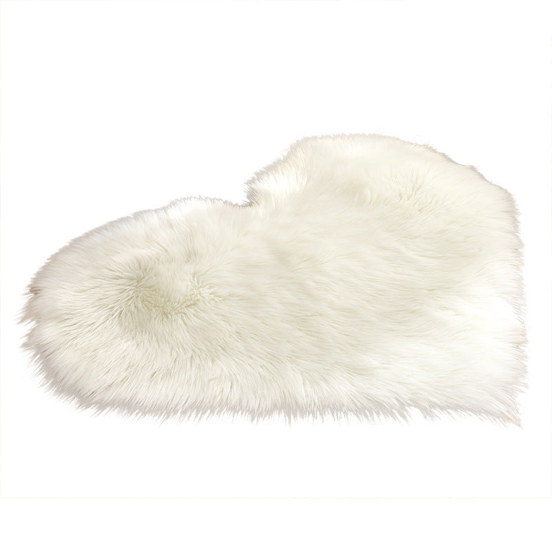 Modern Solid Color Carpet Leisure Polyester Shag Rug Non-Slip Backing Carpet for Living Room