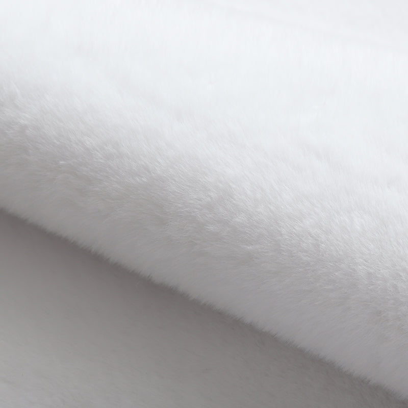 Trendiger Shag-Teppich, kreativer, einfarbiger Teppich, schmutzabweisender Polyester-Teppich für die Inneneinrichtung