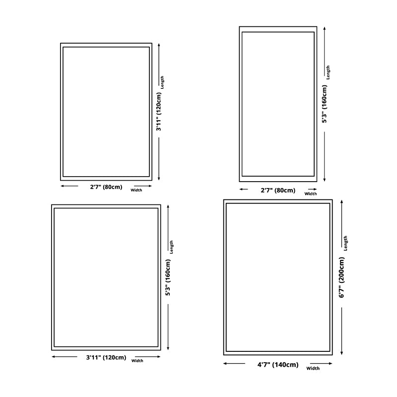 Apricot Modern Rug Blended Line Rug Non-Slip Backing Rug for Drawing Room