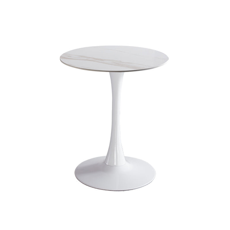 Modern Style Dining Table Round Sintered Stone Dining Table for Home Use