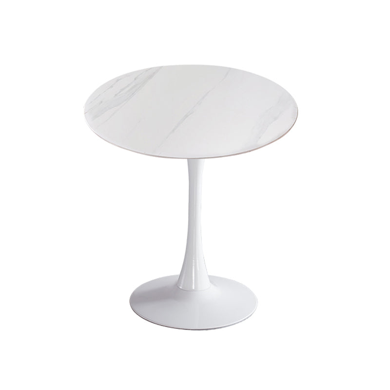 Modern Style Dining Table Round Sintered Stone Dining Table for Home Use