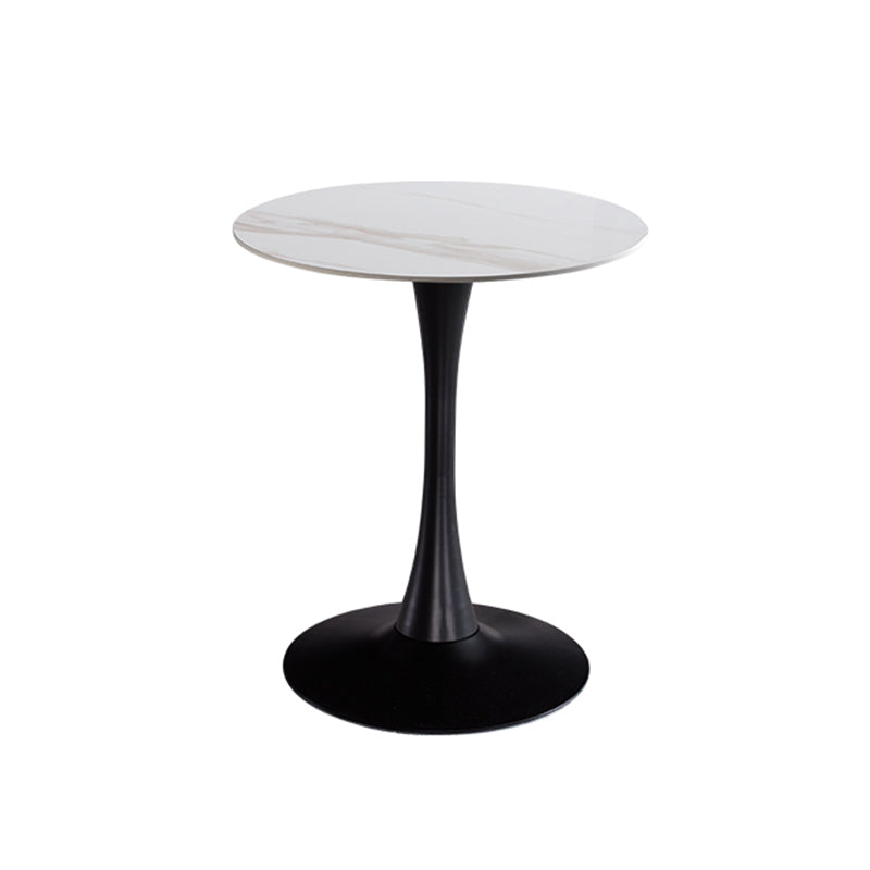 Modern Style Dining Table Round Sintered Stone Dining Table for Home Use