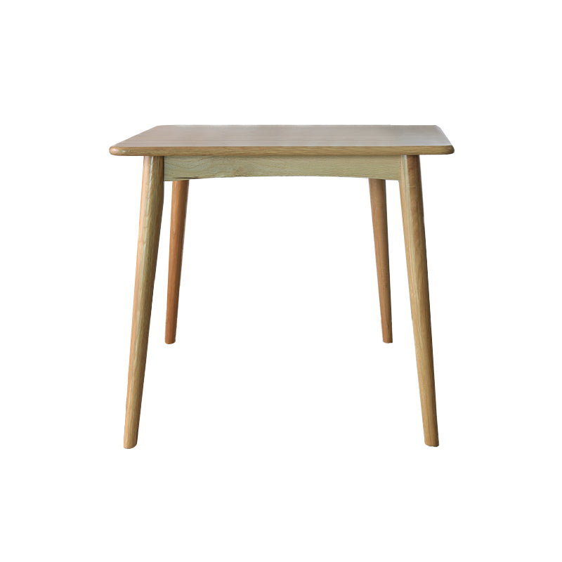 Collezione per sala da pranzo in legno in legno massiccio contemporaneo con 4 piedi