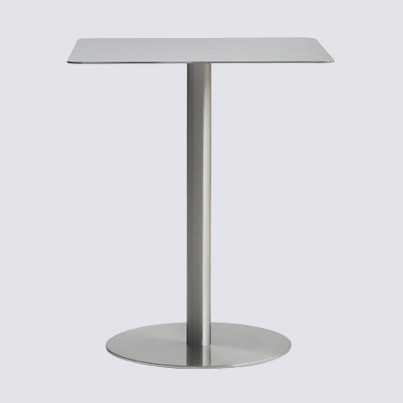 Metal Industrial Dining Table Stainless Steel Table for Kitchen and Dining Room