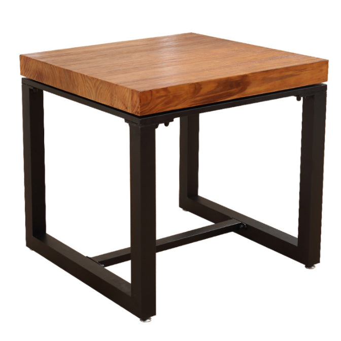 Industrieller Esszimmertisch Kiefer Massivholz Tisch mit Trestle Basis für das Abendessen in der Küche zu Hause