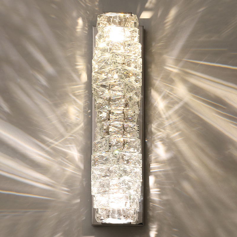 Tombra geométrica Multi-luces Medro de pared Moderna Moder de montura de pared de la pared en plata