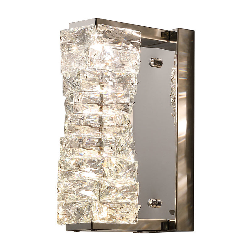 Tombra geométrica Multi-luces Medro de pared Moderna Moder de montura de pared de la pared en plata