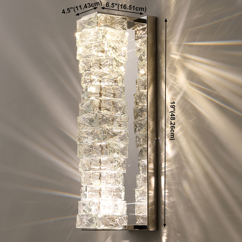 Tombra geométrica Multi-luces Medro de pared Moderna Moder de montura de pared de la pared en plata