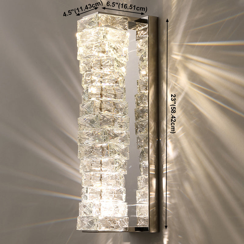 Tombra geométrica Multi-luces Medro de pared Moderna Moder de montura de pared de la pared en plata