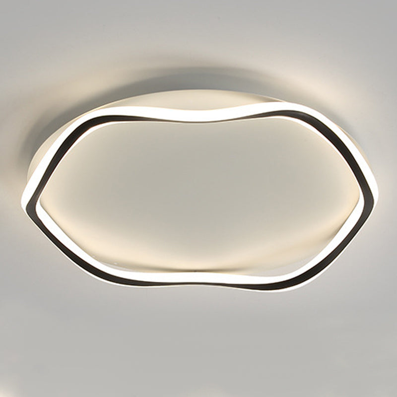 Luz de techo interior de aluminio de montaje empotrado lineal LED de moda moderna con pantalla de silicona