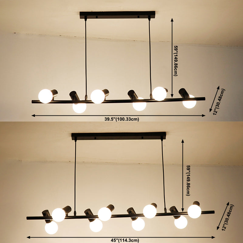 Industrial Pendant Lights Island Lights Metal Chandelier Lighting Fixtures