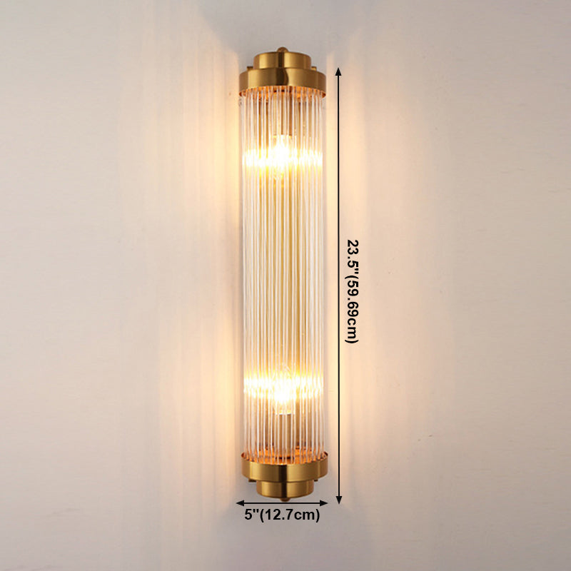 Einstellbare geometrische Schattenwand Wandleuchte moderne Kristallwandmontageleuchte in Gold