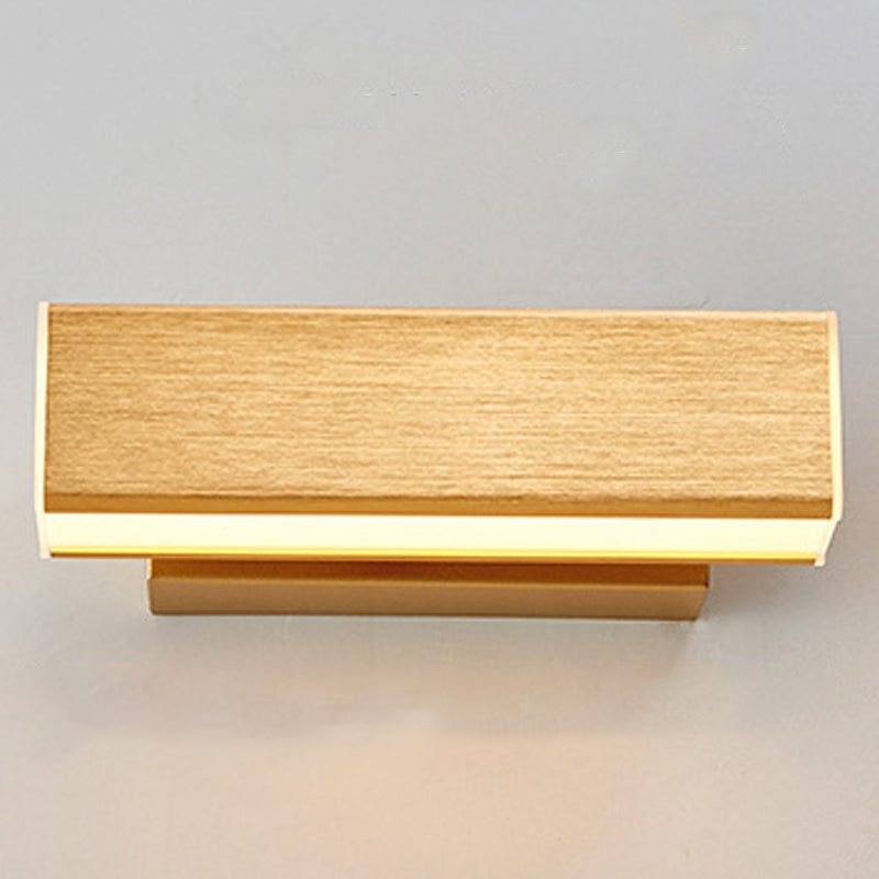 Ajustable de 1 luces de sombra lineal matones de pared de estilo moderno de metal iluminación de pared