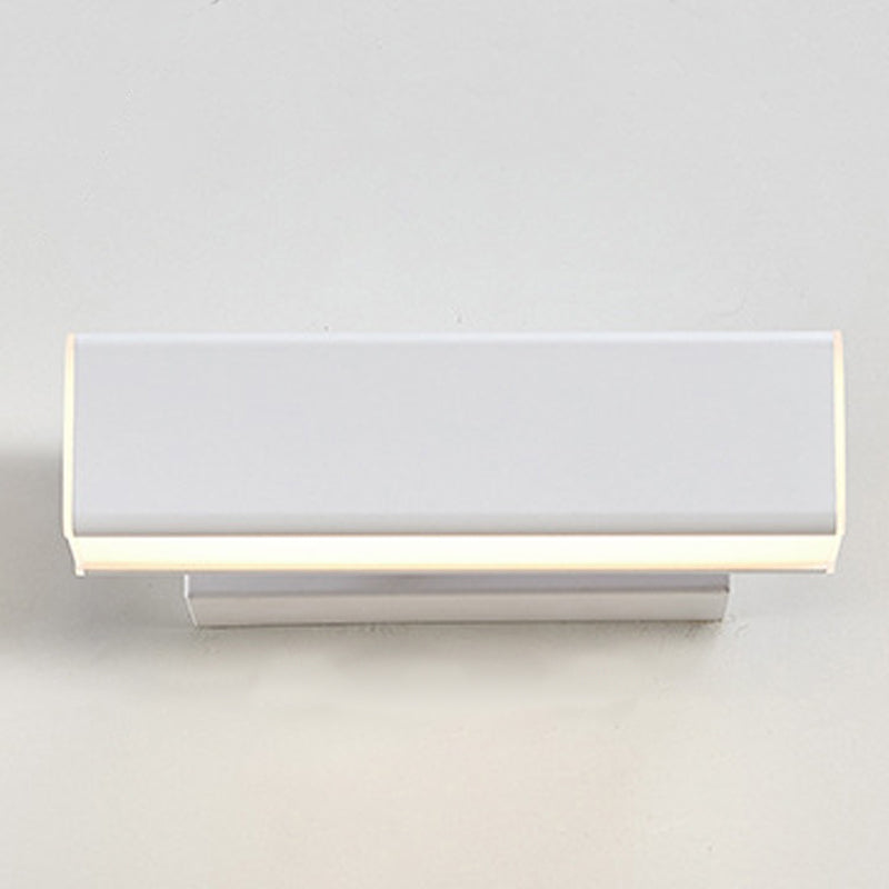 Ajustable de 1 luces de sombra lineal matones de pared de estilo moderno de metal iluminación de pared