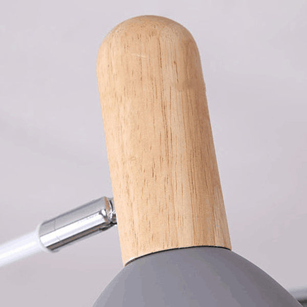 Multi -lichten conische hangende verlichtingsarmaturen moderne stijl metalen plafond kroonluchter