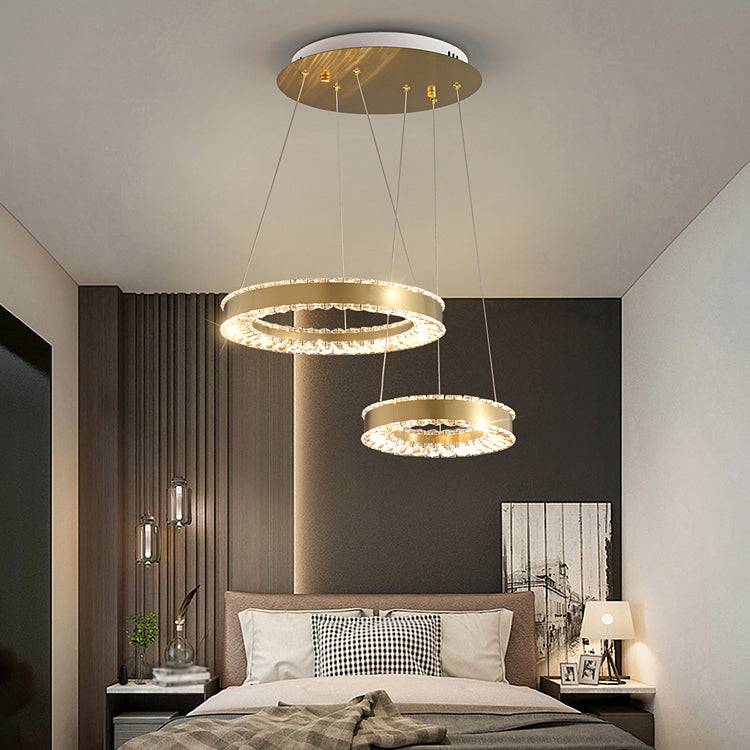 Modern Luxury Style LED Pendant Chandelier Light Crystal Chandelier Lighting