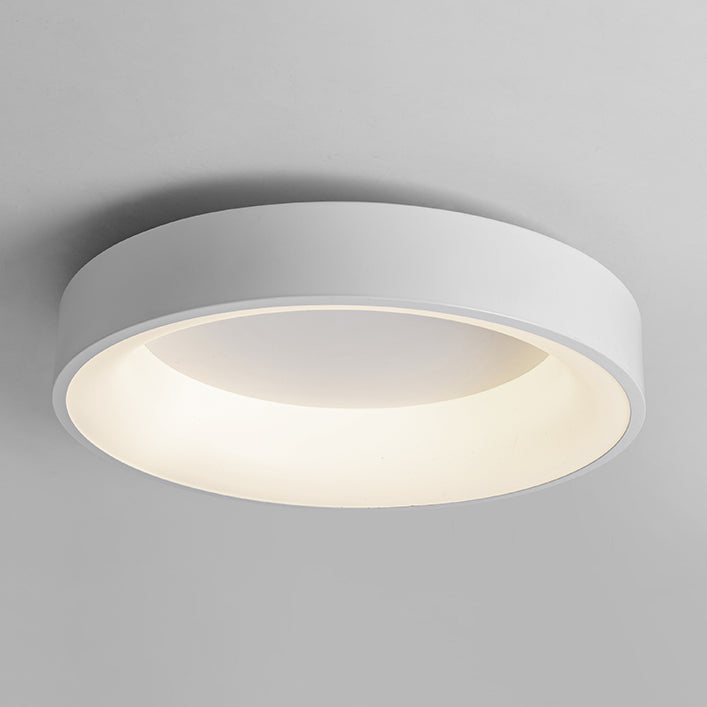 Lámpara de techo LED sencilla y moderna, lámpara de techo redonda de montaje empotrado para dormitorio