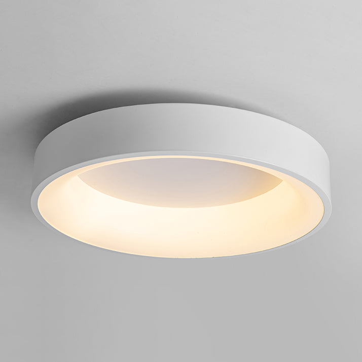 Lámpara de techo LED sencilla y moderna, lámpara de techo redonda de montaje empotrado para dormitorio