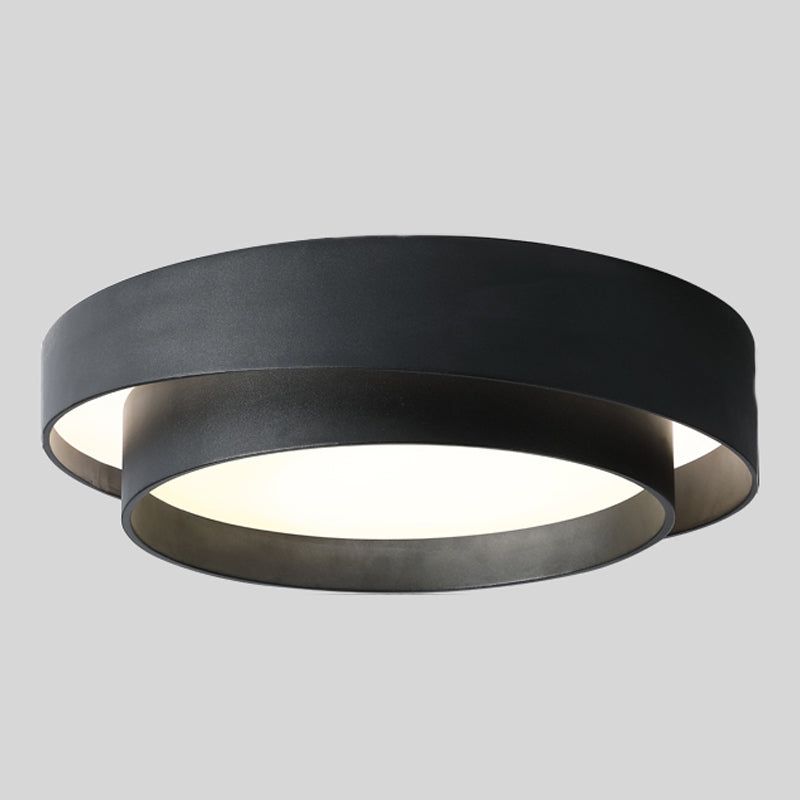 Plafonnier LED de forme ronde, moderne et Simple, luminaire de plafond, idéal pour une chambre à coucher