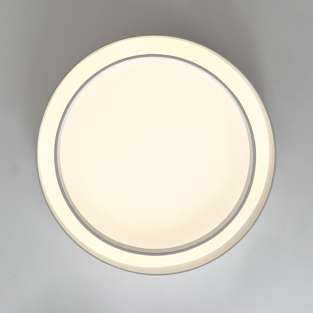 Plafonnier LED de forme ronde, moderne et Simple, luminaire de plafond, idéal pour une chambre à coucher