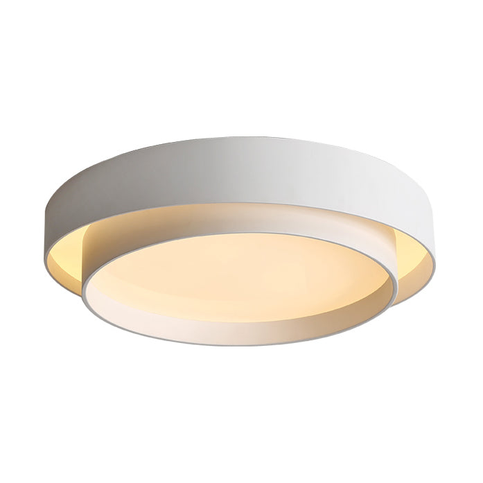 Plafonnier LED de forme ronde, moderne et Simple, luminaire de plafond, idéal pour une chambre à coucher
