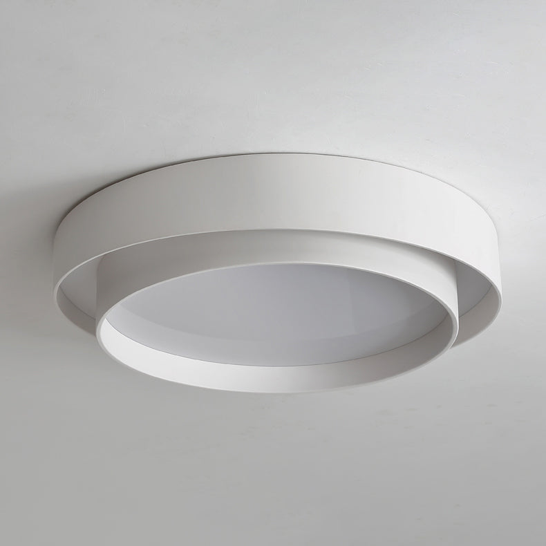 Plafonnier LED de forme ronde, moderne et Simple, luminaire de plafond, idéal pour une chambre à coucher