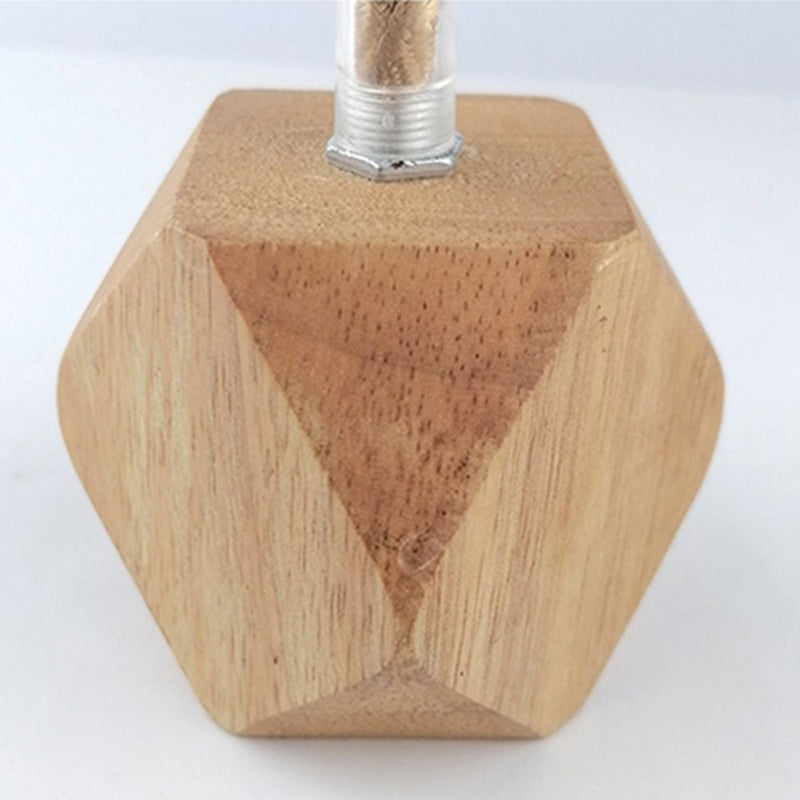 Offene Glühbirne hängende Licht nach unten Licht Holzhängung Licht für Wohnzimmer Schlafzimmer