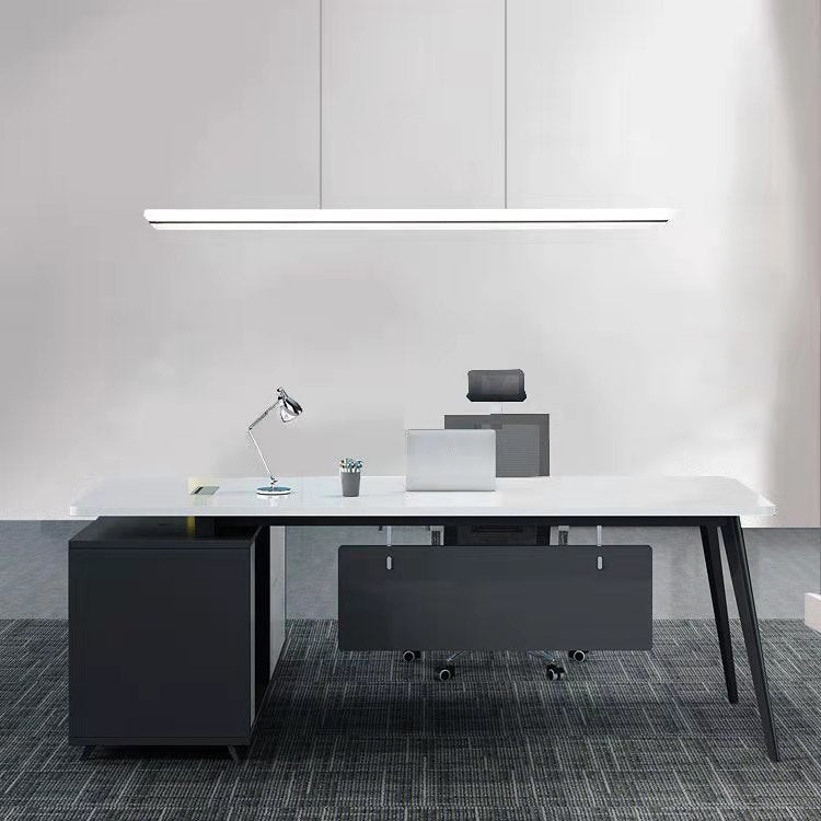 Long Strip LED Island Light moderniste suspendu suspendu pour le salon salle à manger salon