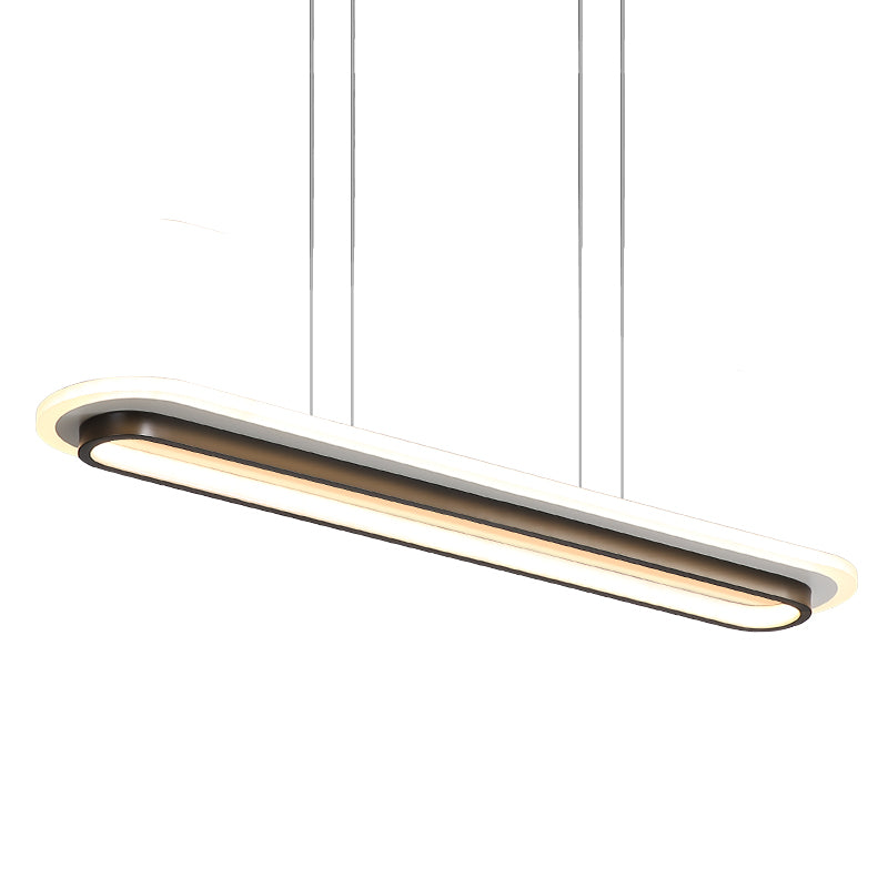 Simplicity Contemporary Island Light Geometric Lighting Fixture for Dining Room