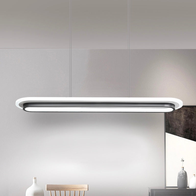 Simplicity Contemporary Island Light Geometric Lighting Fixture for Dining Room