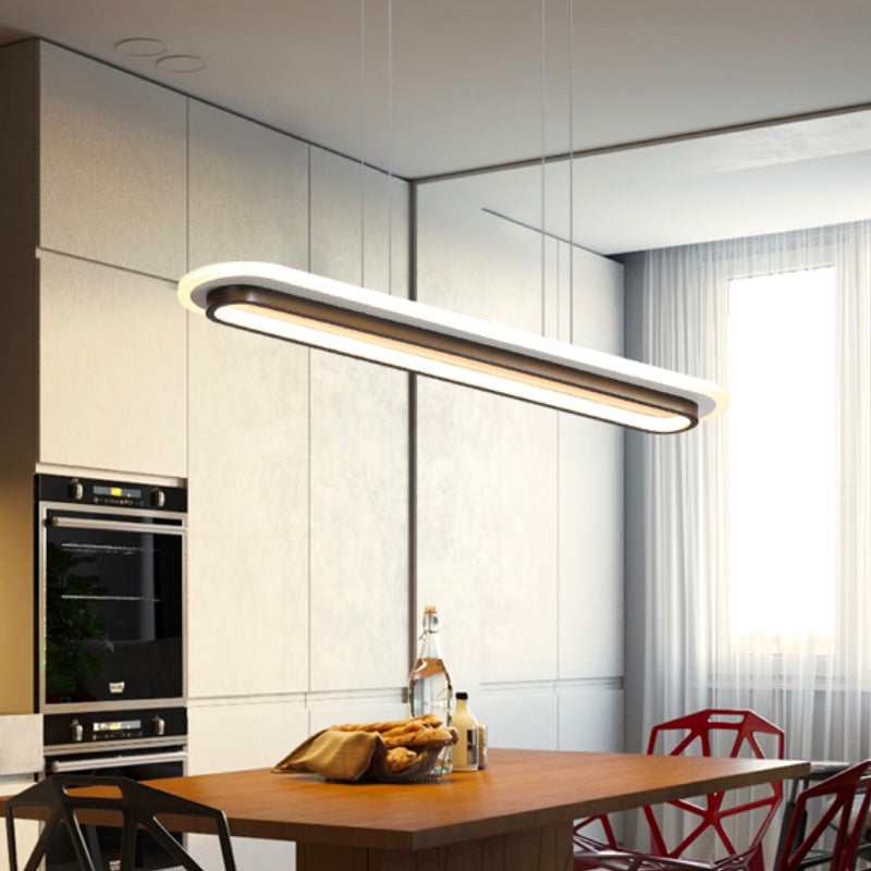 Simplicity Contemporary Island Light Geometric Lighting Fixture for Dining Room