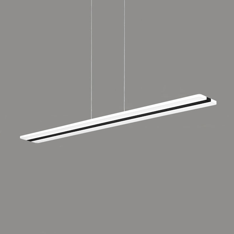 LED Modern Style Island Light Rectangle Dining Room Lighting Fixture