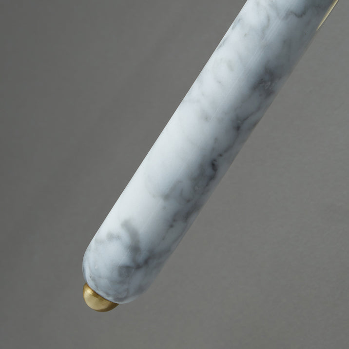 Zeitgenössische einfache Wandleuchte ein Kopf Marmorglas Wandmontage Leuchte für Wohnzimmer