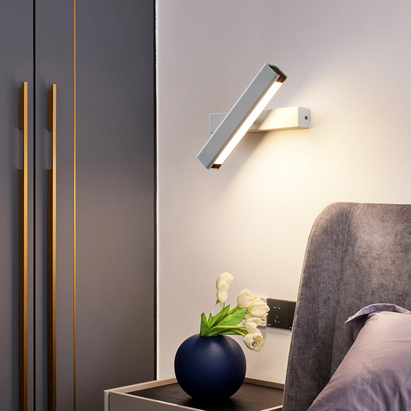 Schlafzimmer Rotatable Leuchtenleuchten LED moderne Wandmontage -Beleuchtungsanlage
