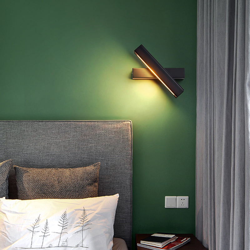 Schlafzimmer Rotatable Leuchtenleuchten LED moderne Wandmontage -Beleuchtungsanlage