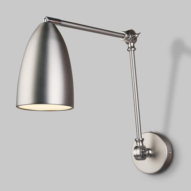 Metall mit einer Kopfwand Leuchte Armleuchte Verstellbares Wandlicht für Lounge -Wohnzimmer