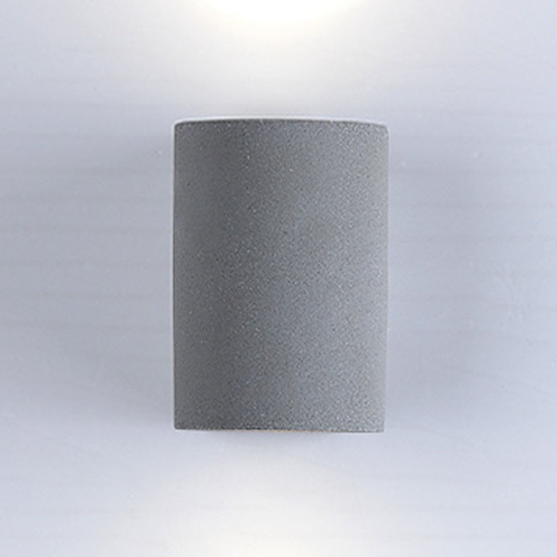 Wohnzimmer ein Kopfwandleuchten moderne Zementwandmontageleuchte