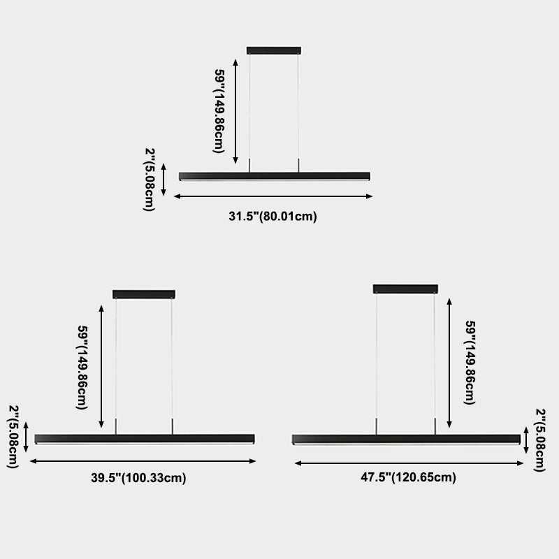 Simplicity Contemporary Kitchen Island Light Acrylic Shade Dining Room Hanging Lamp