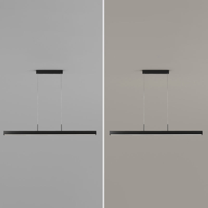 Simplicity Contemporary Kitchen Island Light Acrylic Shade Dining Room Hanging Lamp