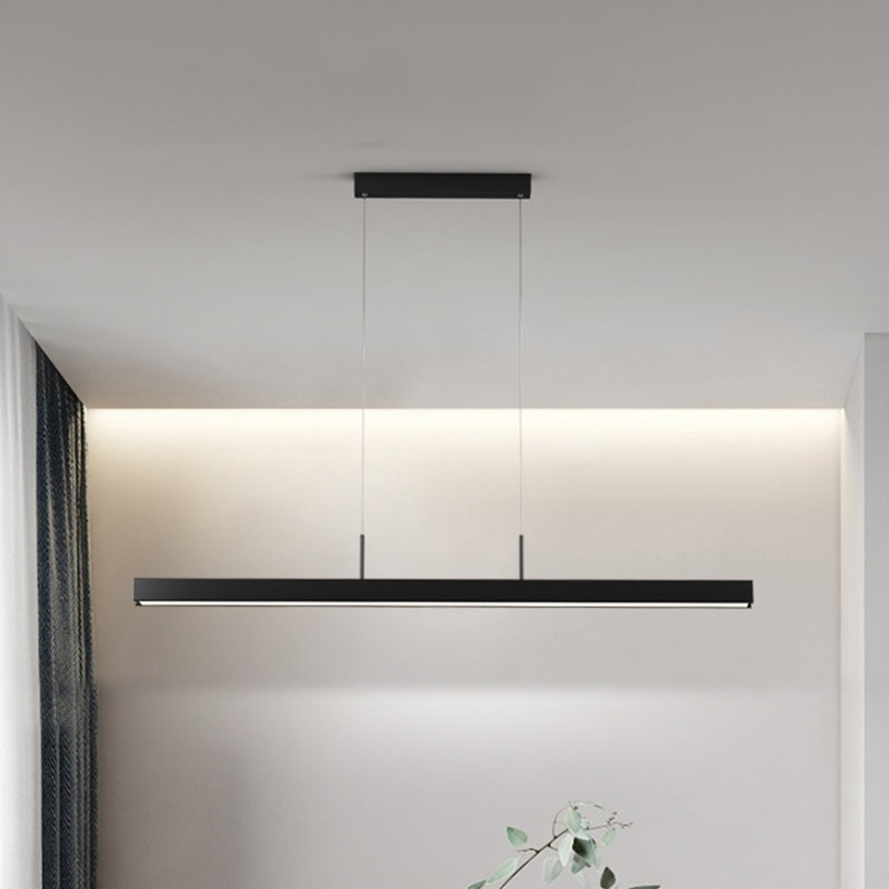 Simplicity Contemporary Kitchen Island Light Acrylic Shade Dining Room Hanging Lamp