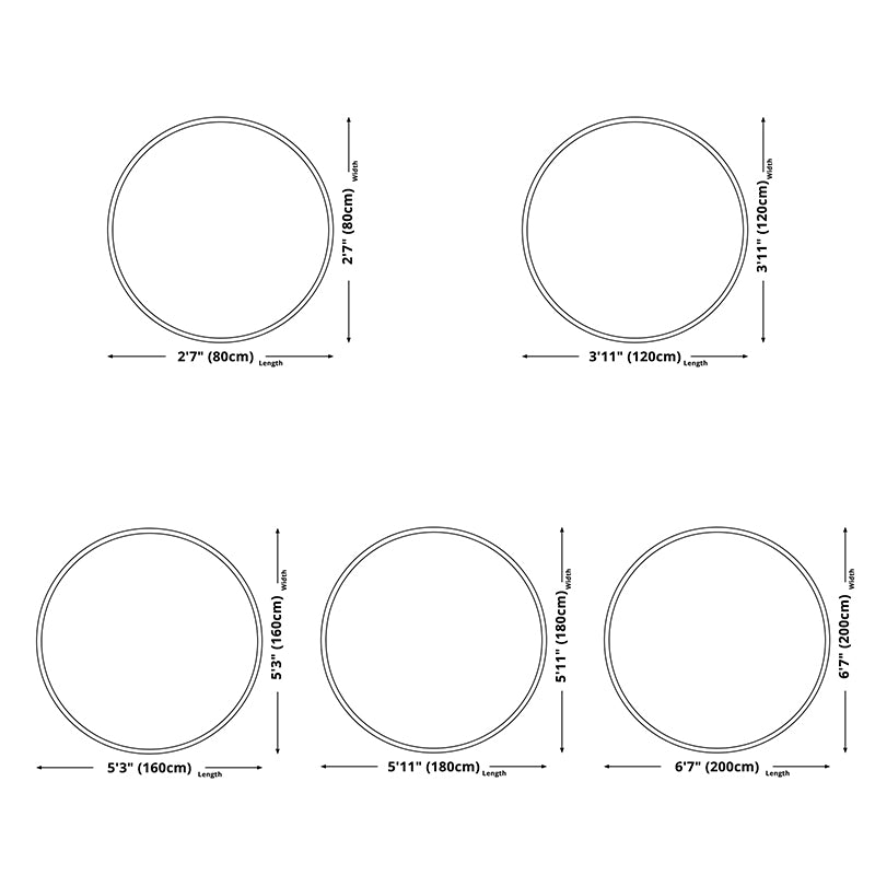 Light Yellow Rug Polyester Graphic Rug Non-Slip Backing Rug for Living Room