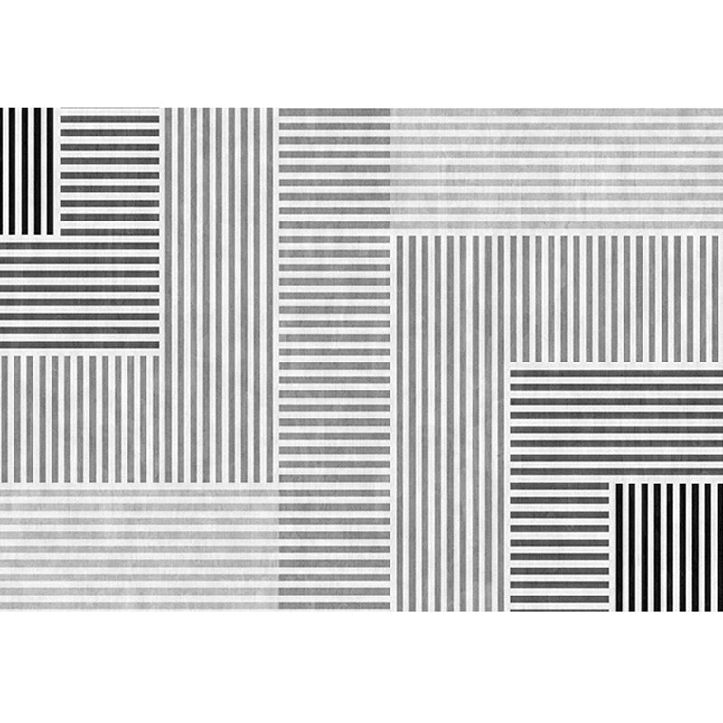 Simplicity Area Carpet Classical Indoor Rug Polyester Stain Resistant Area Rug for Living Room