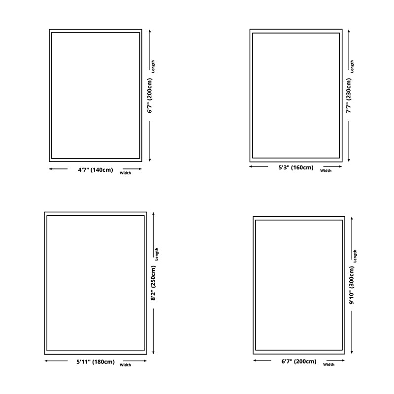 Light Gold Industrial Rug Polyester Graphic Rug Non-Slip Backing Rug for Living Room