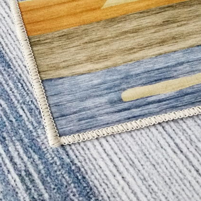 Eenvoud wasbaar tapijt modern vloerkleed polyester vlekbestendig gebied tapijt voor woonkamer