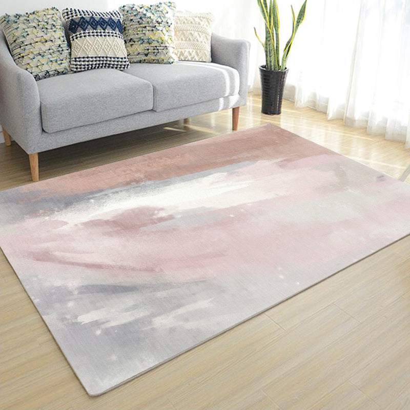 Eenvoud wasbaar tapijt modern vloerkleed polyester vlekbestendig gebied tapijt voor woonkamer