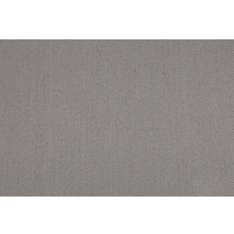 Grey Solid Color Area Rug Modern Polyester Area Carpet Easy Care Rug for Living Room