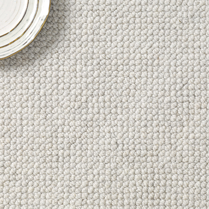 Grey Solid Color Area Rug Modern Polyester Area Carpet Easy Care Rug for Living Room