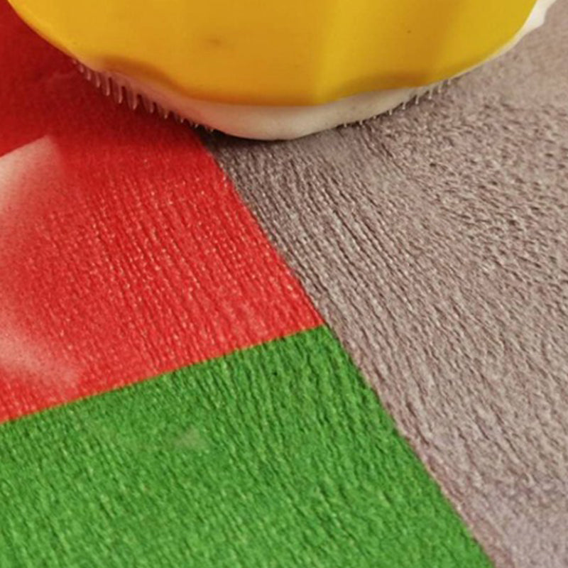 Stylish Area Rug Classic Geometric Print Polyester Rug Stain Resistant Indoor Rug for Home Decor